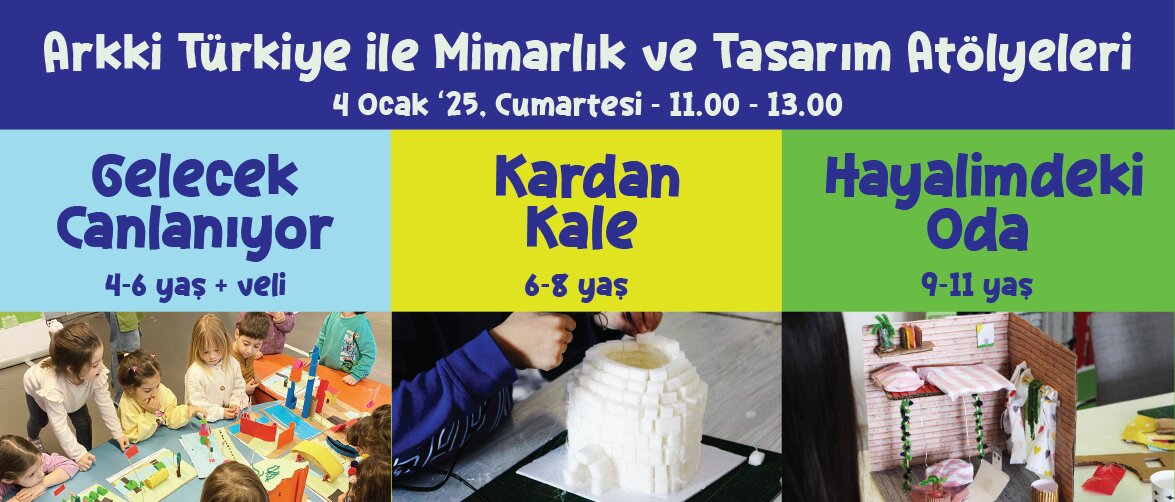 Arkki Türkiye ile Mimarlık ve Tasarım Atölyeleri